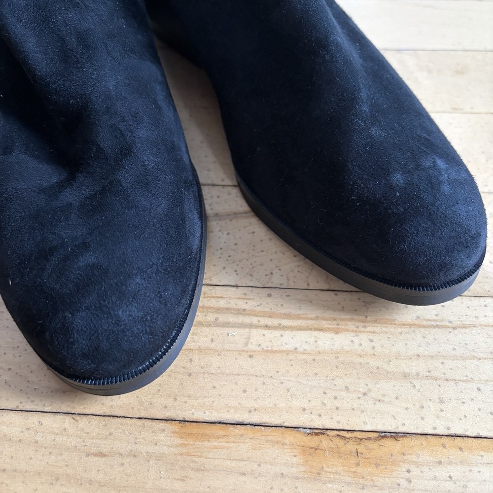 Cole Haan Black Suede Booties Women's Size 11B Excellent Condition‎ - Picture 7 of 10